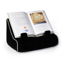 Black book and tablet couch