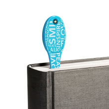Blue bookmark and light in one