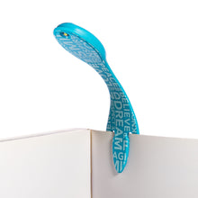 Blue bookmark and light in one