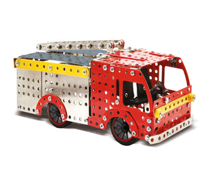 Fire engine metal construction kit