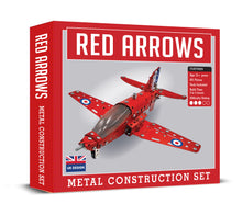 Red arrow metal construction kit