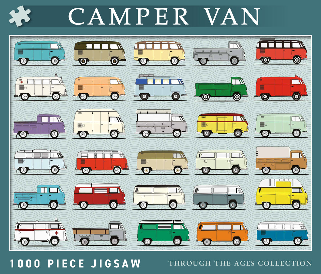 Camper Van 1000 piece jigsaw puzzle