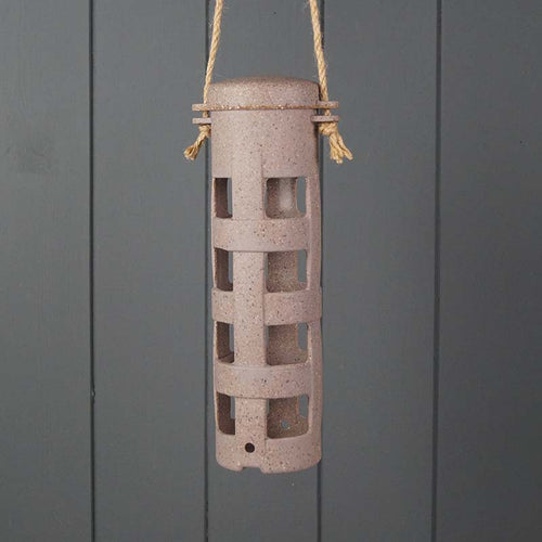 Eco-friendly suet ball feeder