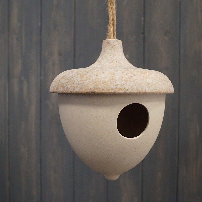 Eco-friendly hanging bird house