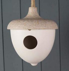 Eco-friendly hanging bird house