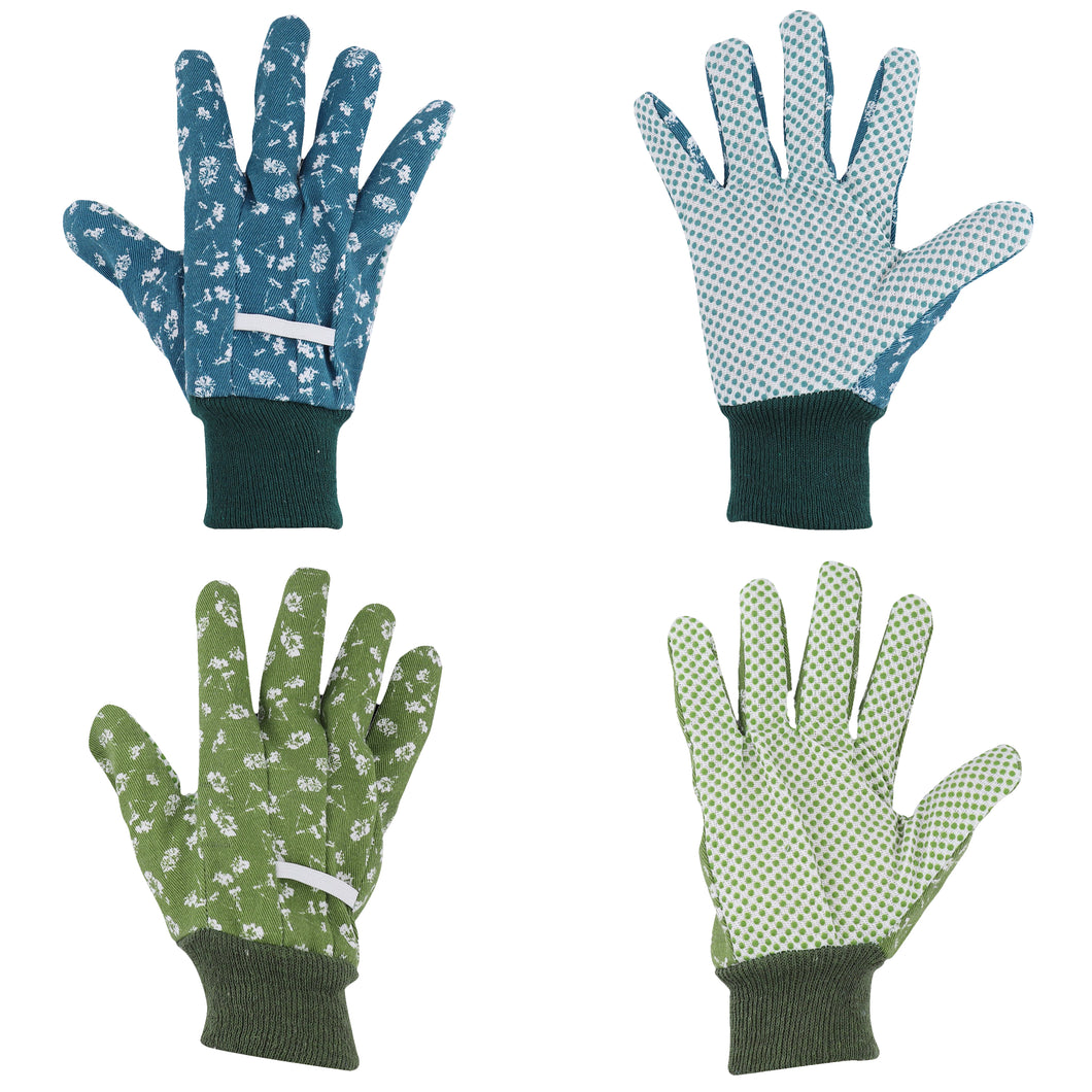 Cotton gardening gloves