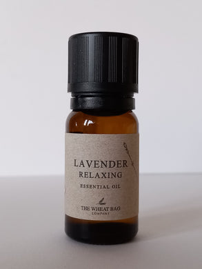 Lavender essential oil for wheat bags and bottle