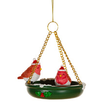 Black Friday offer. Bird bath hanging decoration