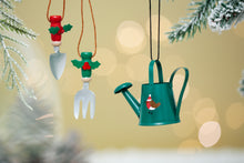 Fork and spade hanging decorations - pair