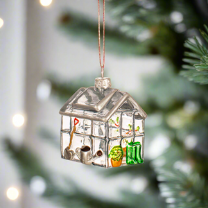 Black Friday offer. Greenhouse shaped hanging decoration