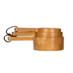 Bamboo measuring cups - set of 2