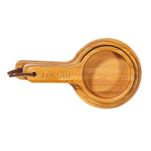 Bamboo measuring cups - set of 2