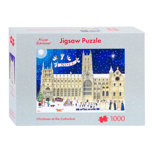 Christmas at the Cathedral 1000 piece jigsaw puzzle