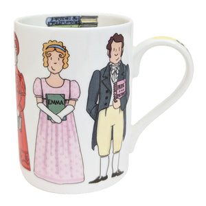 Jane Austen gift boxed mug