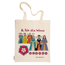 Henry VIII double side design tote bag