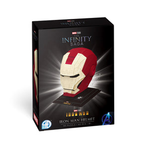 Ironman helmet 3D jigsaw puzzle