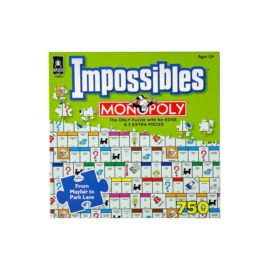 Impossibles Monopoly 750 piece jigsaw puzzle