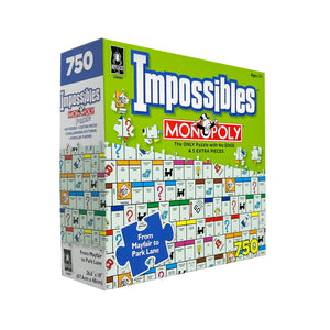 Impossibles Monopoly 750 piece jigsaw puzzle