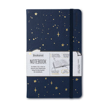 Moon and stars A5 notebook