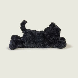 Black cat weighted microwaveable warmie