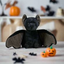 Black bat weighted microwaveable warmie