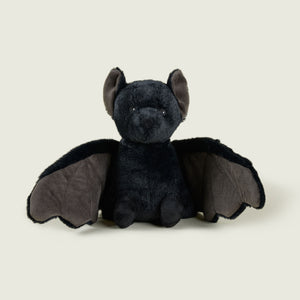 Black bat weighted microwaveable warmie