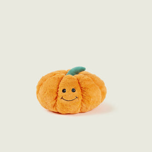 Pumpkin weighted microwaveable warmie