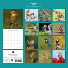 Birds 2026 calendar