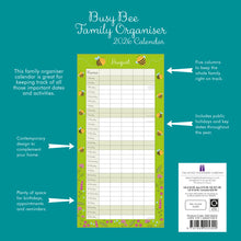 Busy bee 2026 family organiser