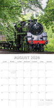 Steam trains 2026 calendar