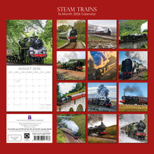 Steam trains 2026 calendar