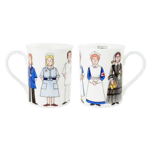 Nursing bone china mug by Alison Gardiner