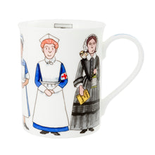 Nursing bone china mug by Alison Gardiner
