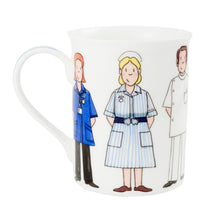 Nursing bone china mug by Alison Gardiner