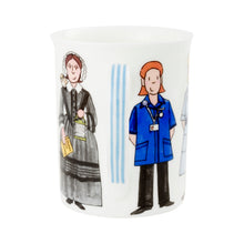 Nursing bone china mug by Alison Gardiner