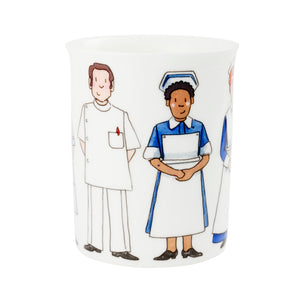 Nursing bone china mug by Alison Gardiner
