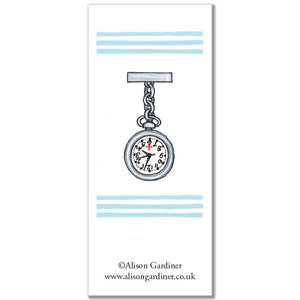 Nursing magnetic bookmark by Alison Gardiner