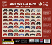 Steam Train Name Plates jigsaw puzzle