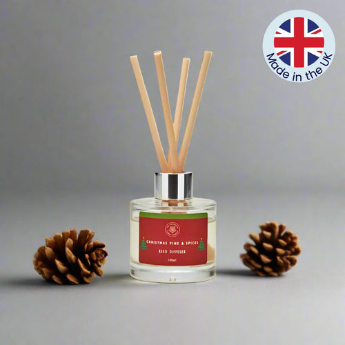 Pine and spices reed diffuser