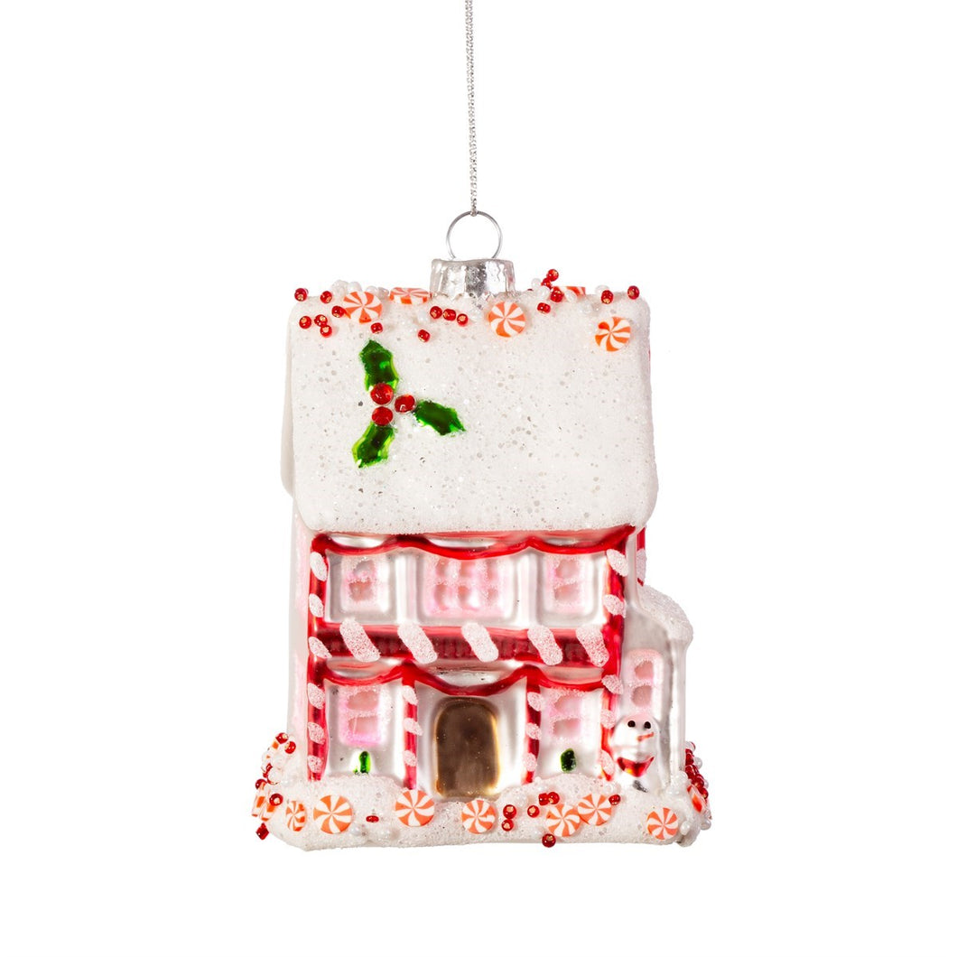 Fairytale gingerbread house bauble
