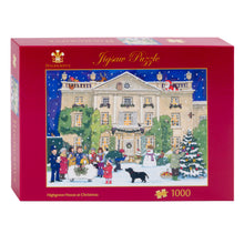 Highgrove House at Christmas jigsaw puzzle by Alison Gardiner