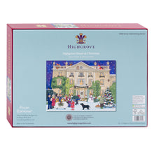 Highgrove House at Christmas jigsaw puzzle by Alison Gardiner