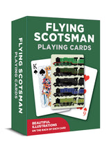 Flying Scotsman playing cards