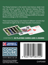 Flying Scotsman playing cards