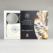 Warm gingerbread candle making kit
