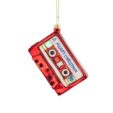 Retro cassette bauble