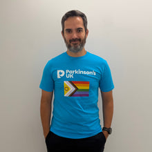 Parkinson's UK Pride T-shirt - sky