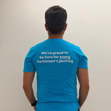 Parkinson's UK Pride T-shirt - sky