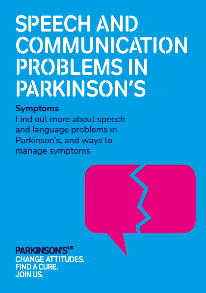 Speech and communication problems in Parkinson’s