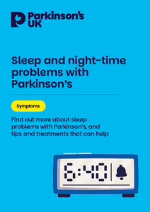 Sleep and night-time problems in Parkinson’s